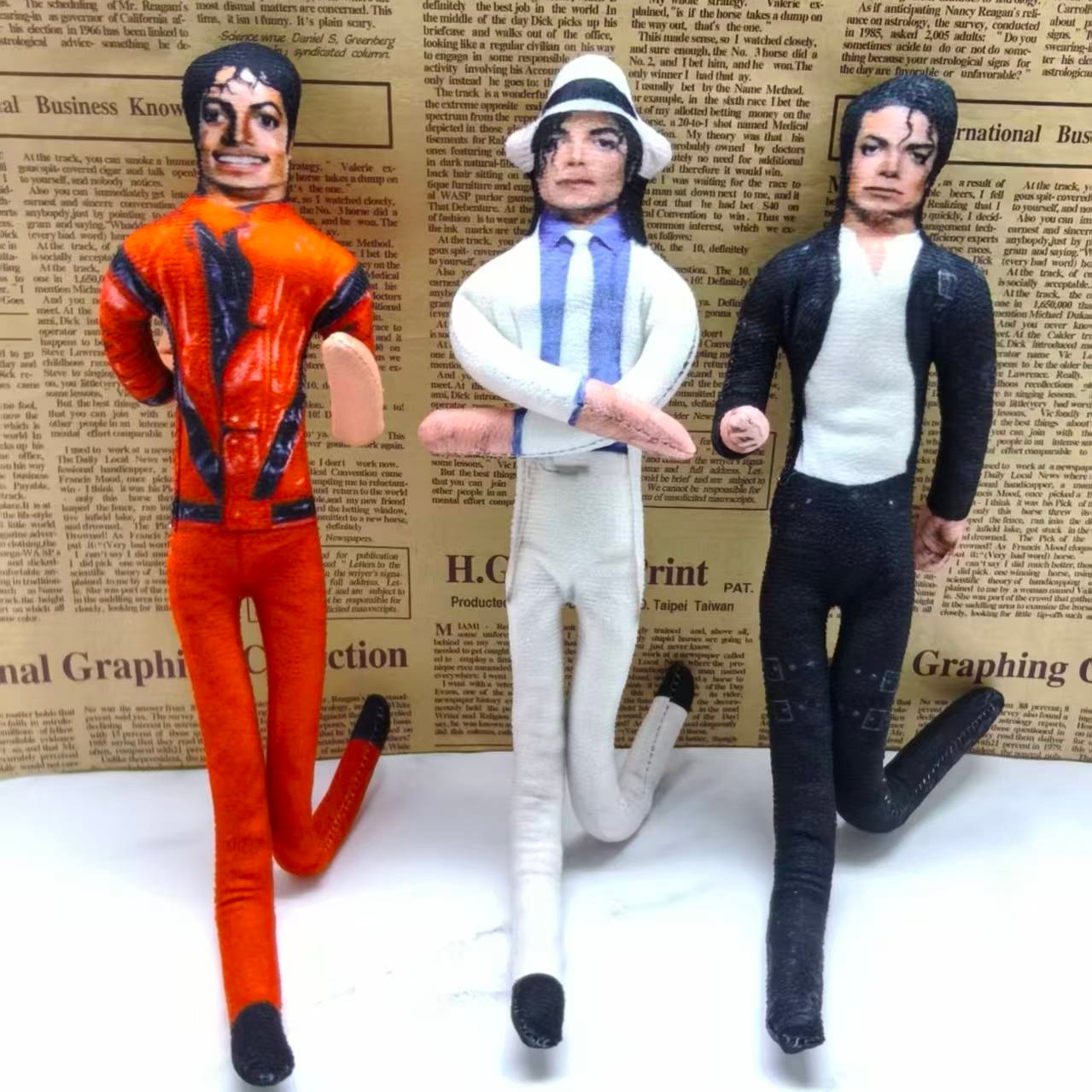 Vintage Things Collection - Vintage MJ Michael Jackson Cosplay Requisiten-Puppe