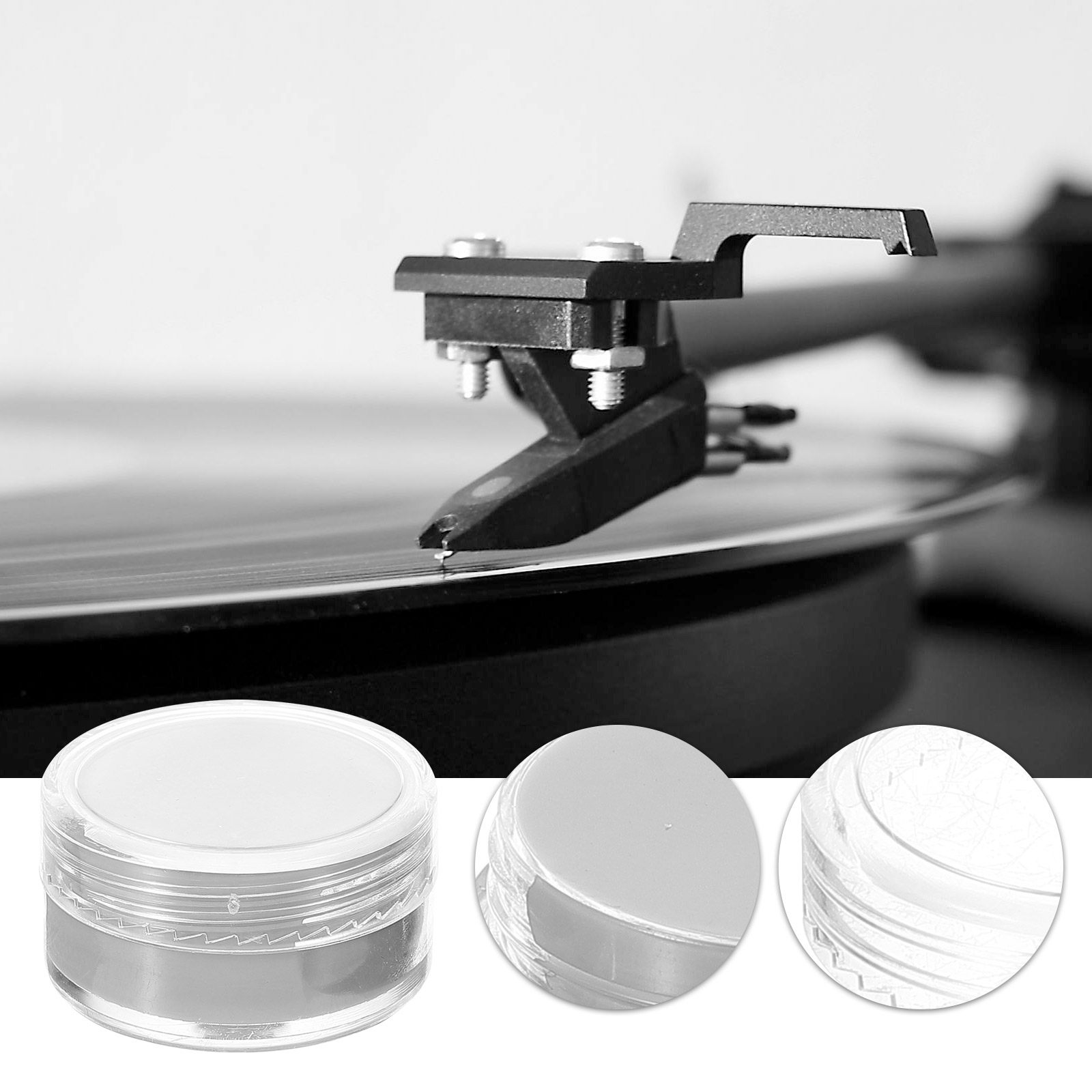 Record Player Needle - Professionelles Reinigungsgel für Plattenspieler-Nadeln zur Wartung