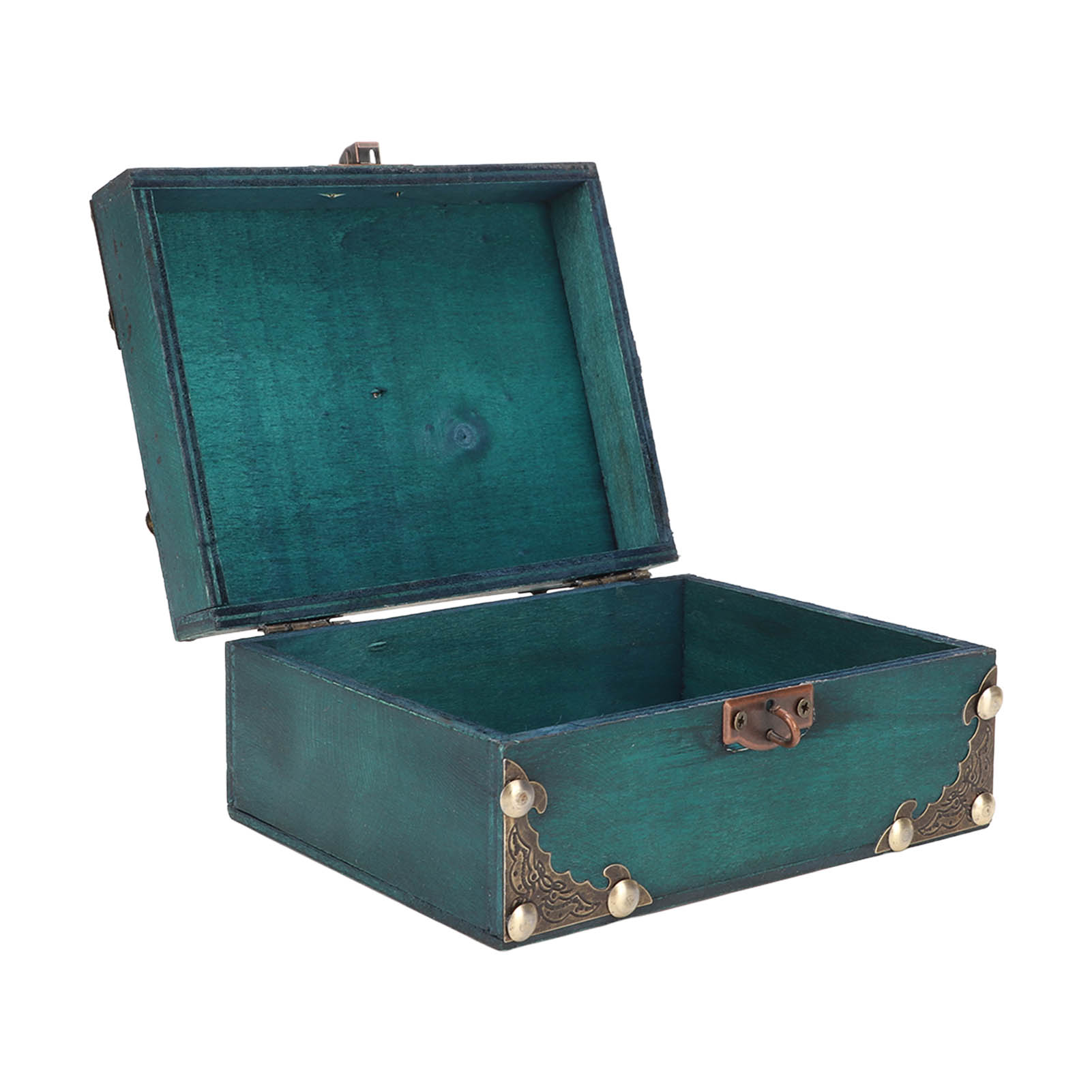 Holz-Schmuckaufbewahrungsbox m – Vintage Collectible Items Bewertung und Preis