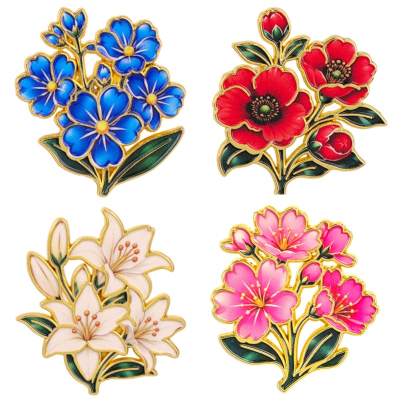 Niedliche Vintage Bunte Blumen – Vintage Items Bewertung und Preis