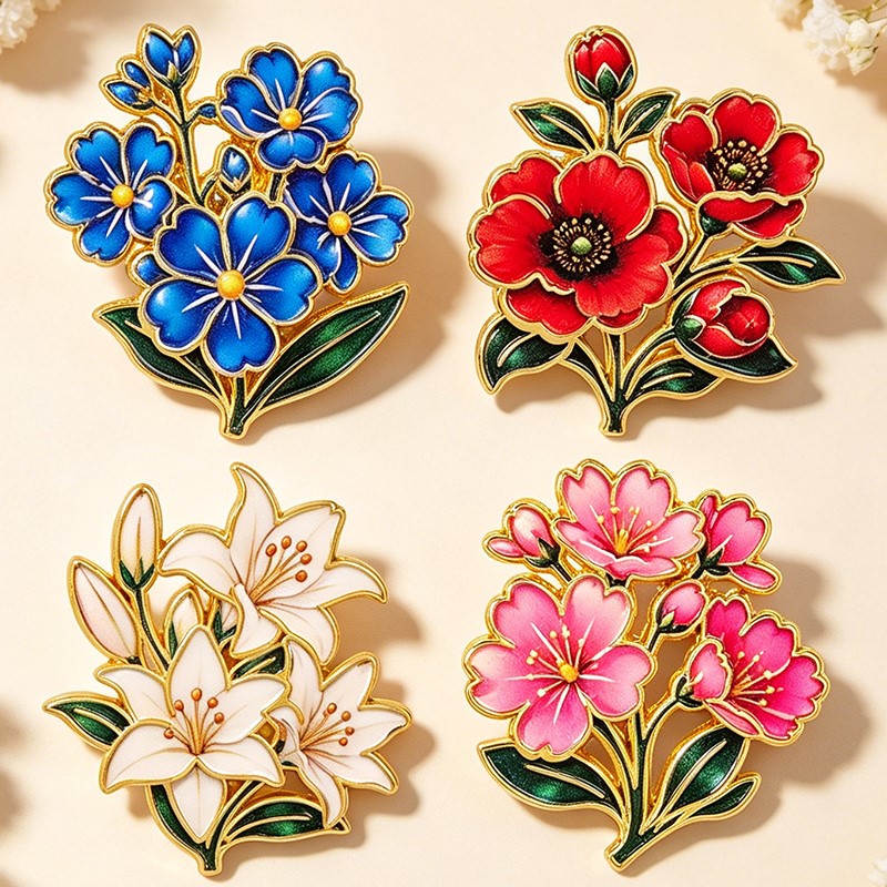 Niedliche Vintage Bunte Blumen – Vintage Items Bewertung und Preis