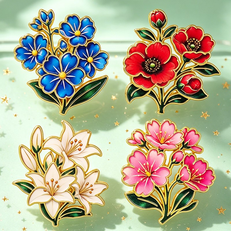 Niedliche Vintage Bunte Blumen – Vintage Items Bewertung und Preis
