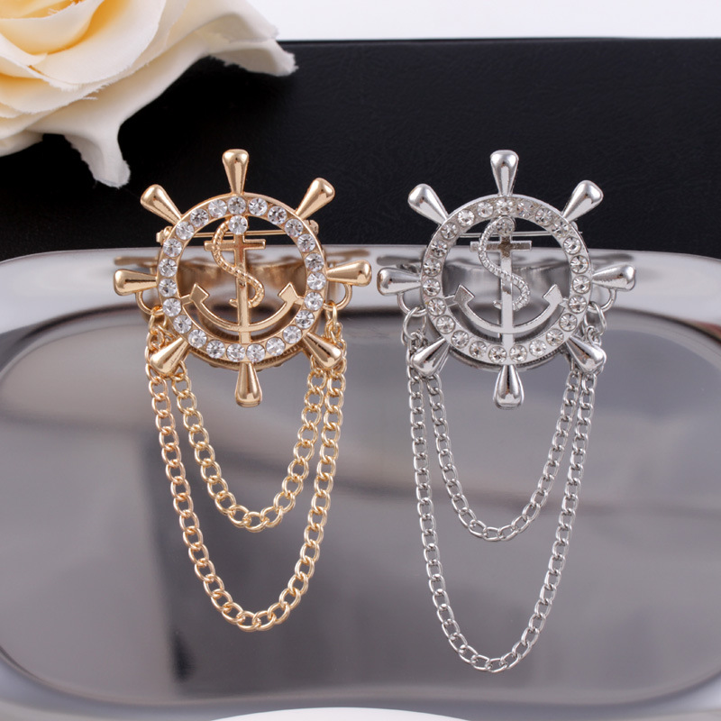Vintage-Anzugabzeichen, Ketten – Vintage Things Collection Bewertung und Preis